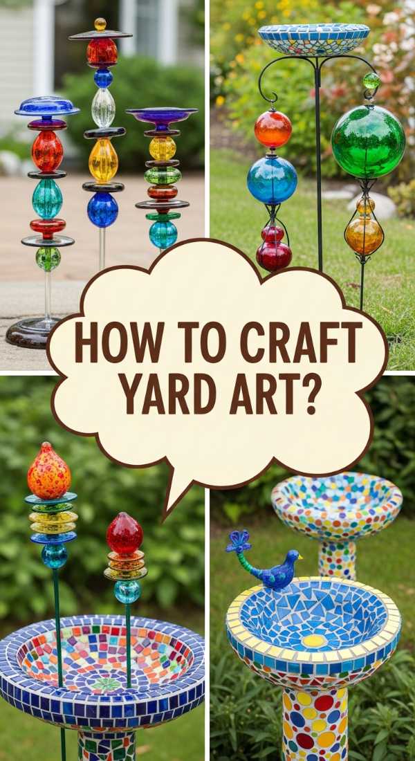 How To Craft Glass Yard Art For A Sparkly Botanical Garden 69ef12355b10d