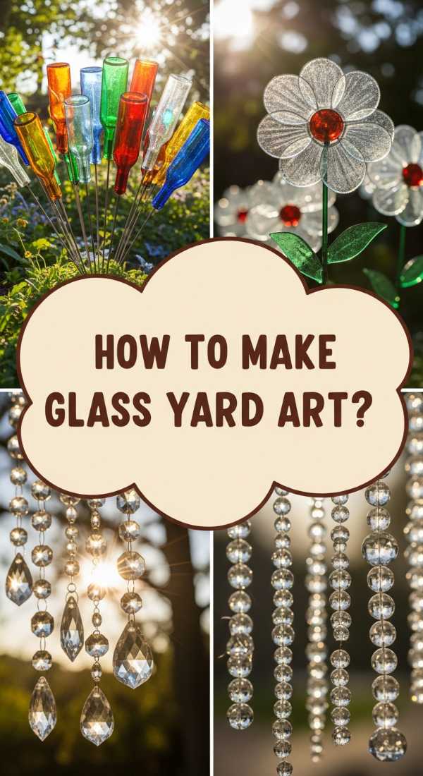 How To Craft Glass Yard Art For A Whimsical Garden Vibe 69ef122e2afe9