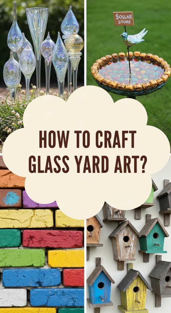 How To Craft Glass Yard Art For A Whimsical Garden Vibe 69ef1237a7f03