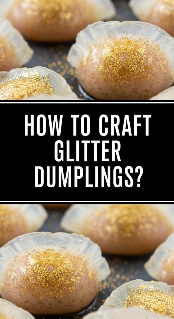 How To Craft Glitter Dumplings 69e758245c3a8