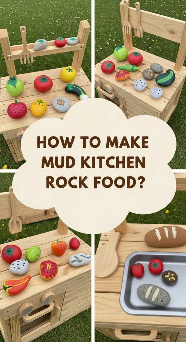 How To Craft Realistic Mud Kitchen Rock Food For Endless Sensory Play 69dde903e6d47