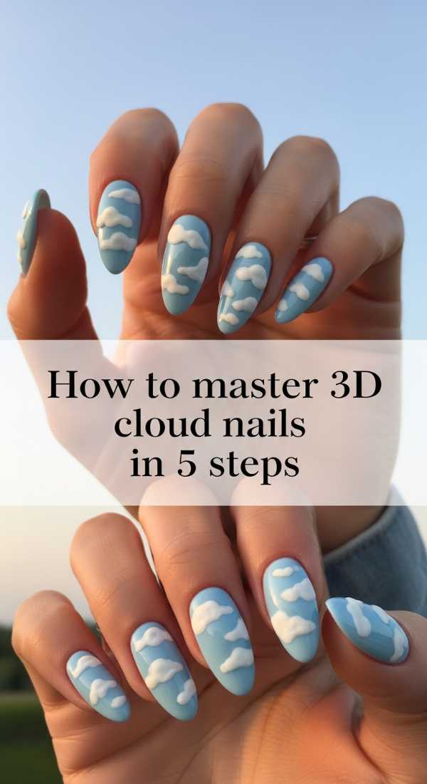 How To Create 3d Cloud Nails In 5 Steps 69e31ef622bf1
