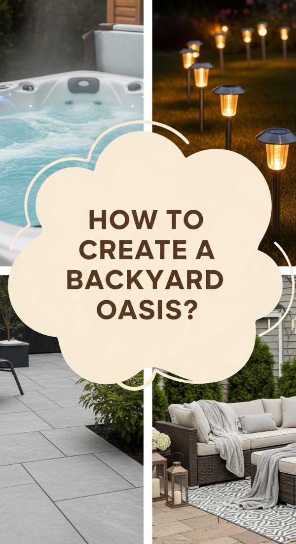 How To Create A Backyard Oasis For Ultimate Evening Relaxation 69edfdd9760bb