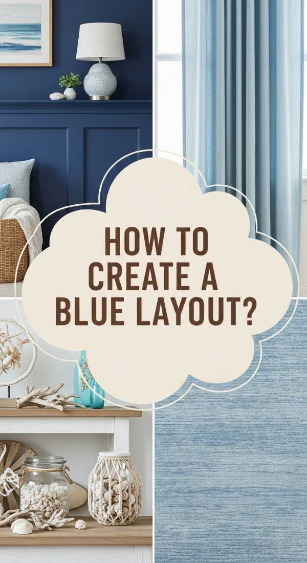 How To Create A Blue Layout For A Serene And Calm Living Space 69df1dab5581f