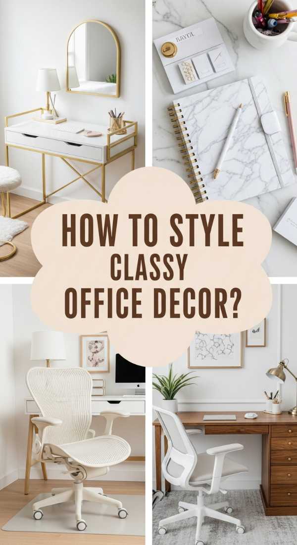 How To Create A Classy Office Decor For Professional Success 69edfc0507174
