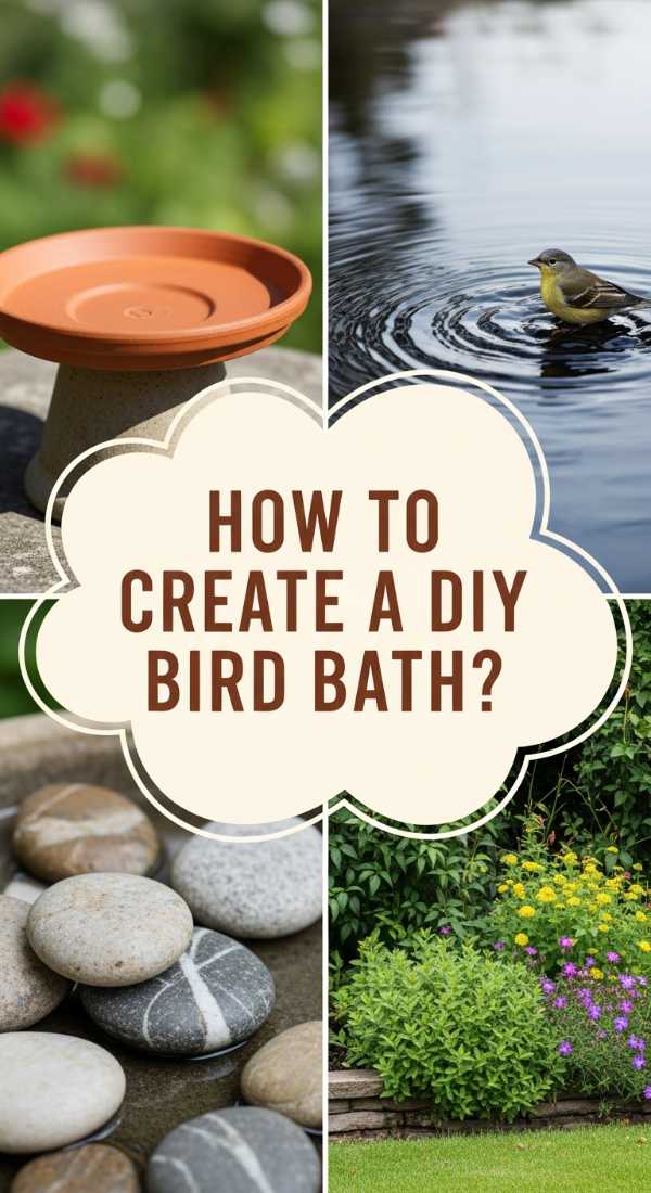 How To Create A Diy Bird Bath For A Serene Sanctuary 69ef173372f3c