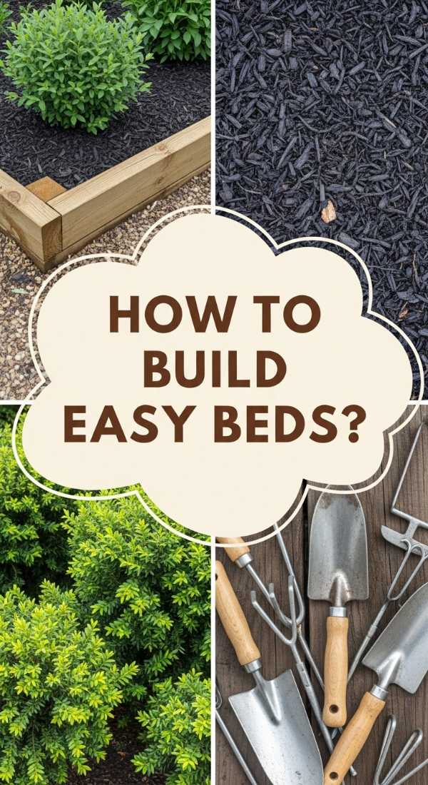 How to Create a DIY Flower Bed for Low Maintenance Beauty