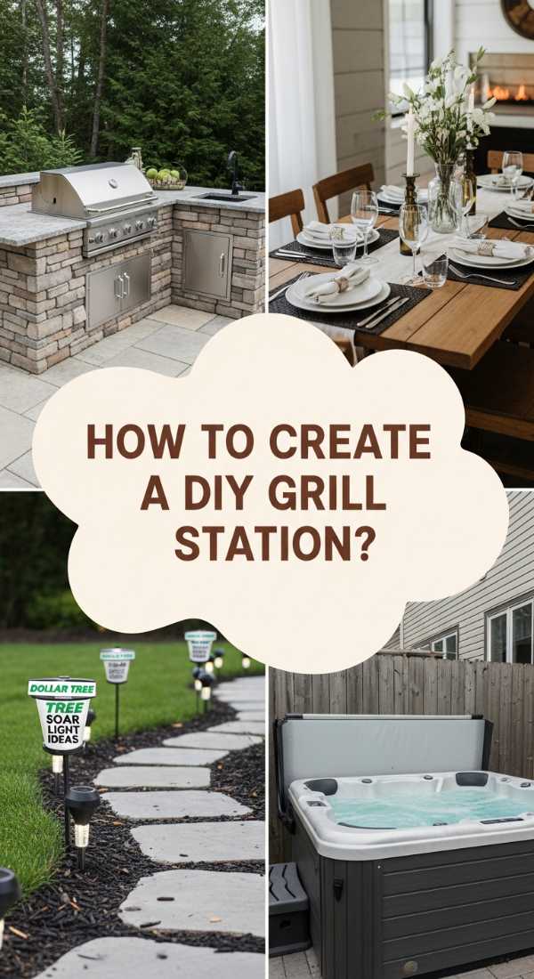 How To Create A Diy Grill Station For The Ultimate Summer Cookout 69f238b366537