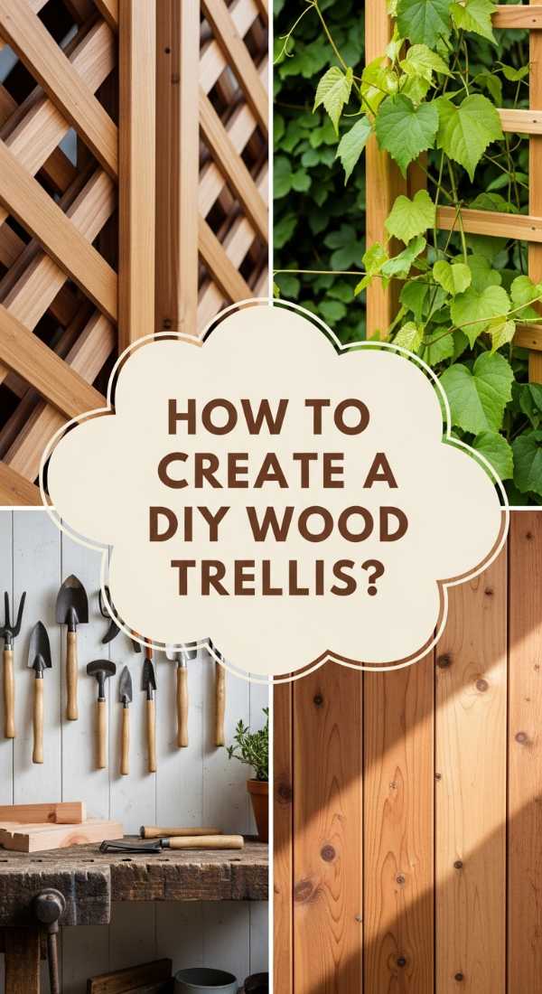 How To Create A Diy Wood Trellis For A Lush Secret Garden 69f238aaccf94
