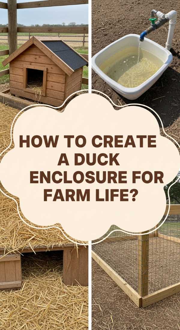 How To Create A Duck Enclosure For A Happy Farm Life 69ef139dd61fe