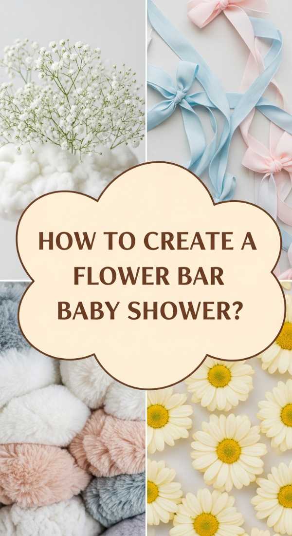 How To Create A Flower Bar Baby Shower Theme For Softest Celebrations 69f0804382999
