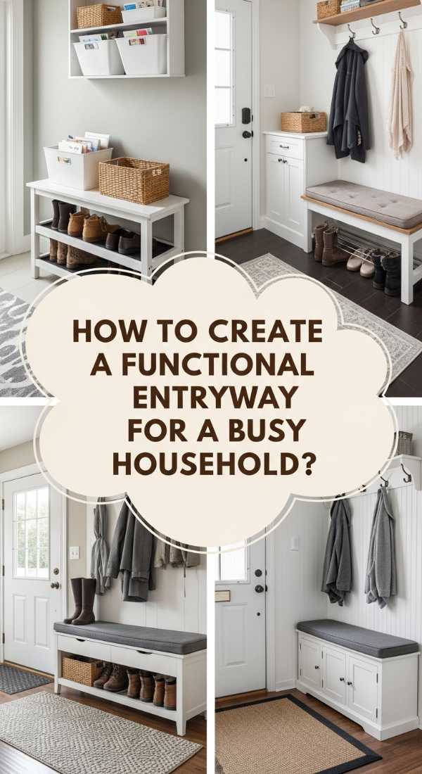 How To Create A Functional Entryway For A Busy Household 69ecacfeae977