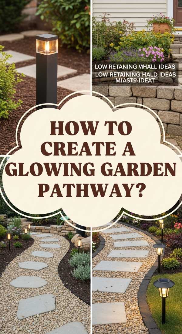 How To Create A Glowing Garden Pathway For Magical Summer Evenings 69edf9691f880