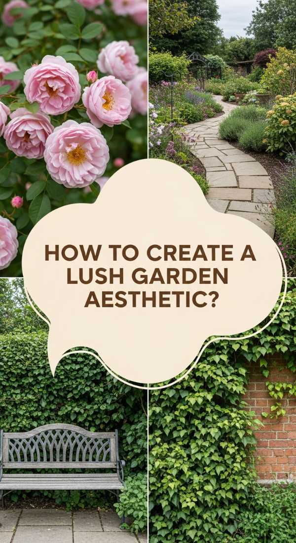 How To Create A Lush Garden Aesthetic For A Peaceful Morning Sanctuary 69f08222e9a15