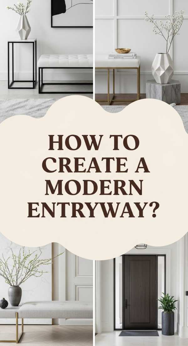 How To Create A Modern Entryway For A Lasting Impression 69eb411c32211