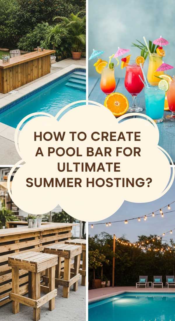 How To Create A Pool Bar For Ultimate Summer Hosting 69edfdc2d38e3