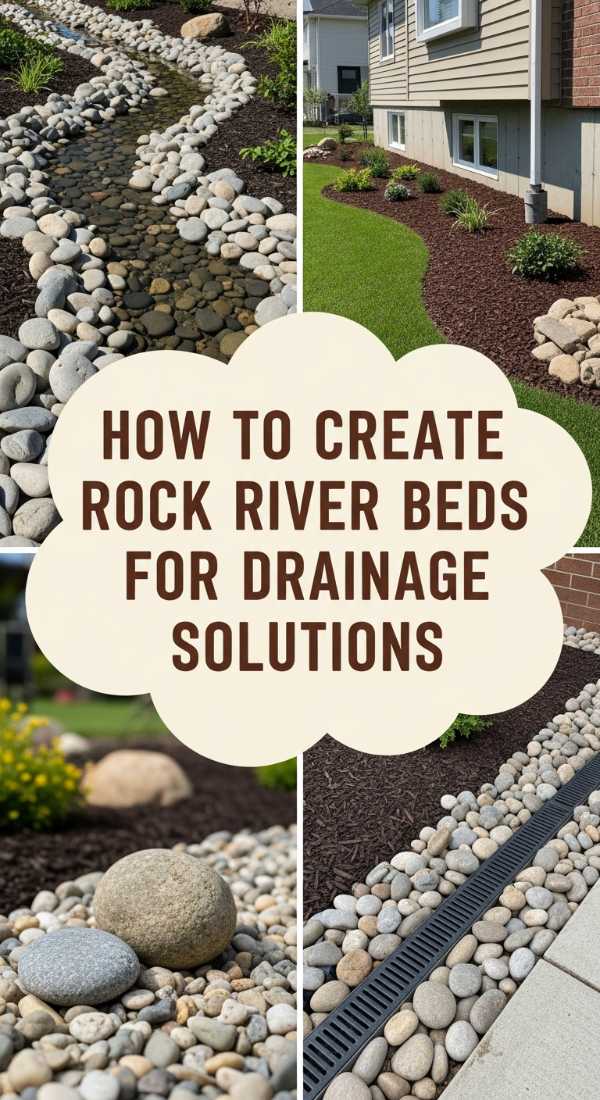 How To Create A Rock River Bed For Better House Drainage 69f2f5006126d