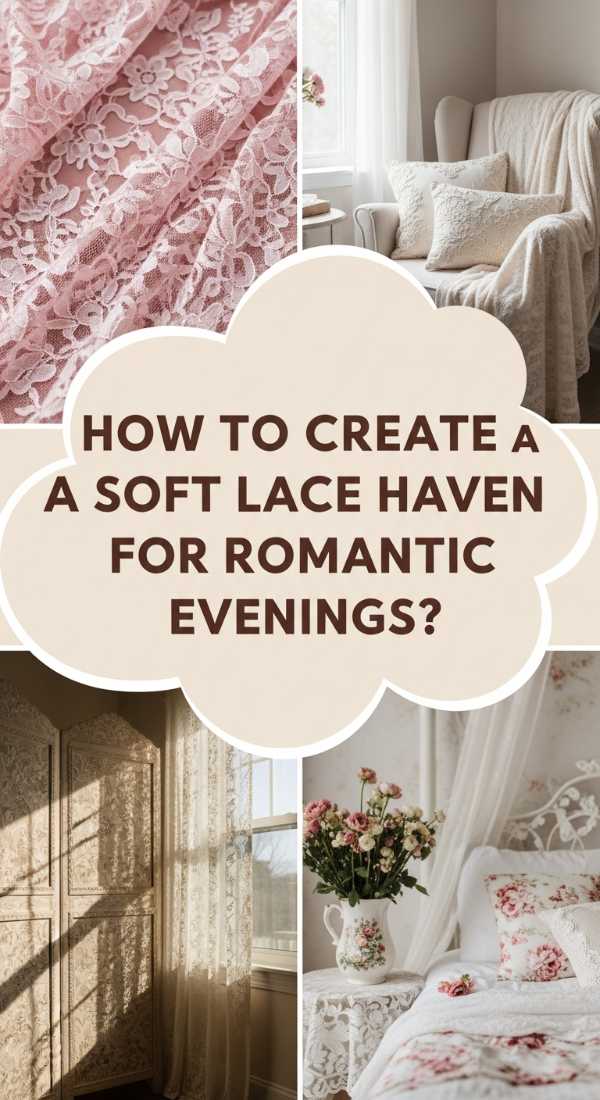 How To Create A Soft Lace Haven For Romantic Evenings 69edfbf57441b