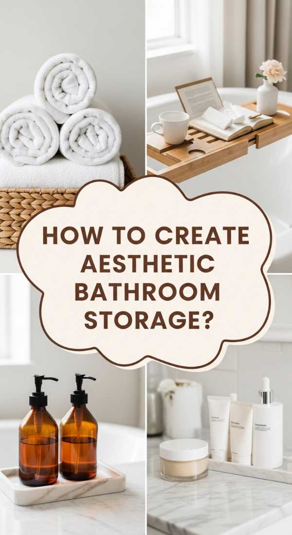 How To Create Aesthetic Bathroom Storage For A Spa Experience 69eb42c043e3c