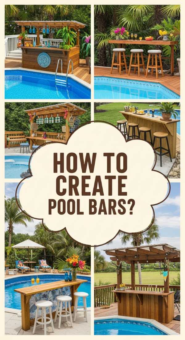 How To Create An Above Ground Pool Bar For The Perfect Summer Hangout 69ef12350dc4e