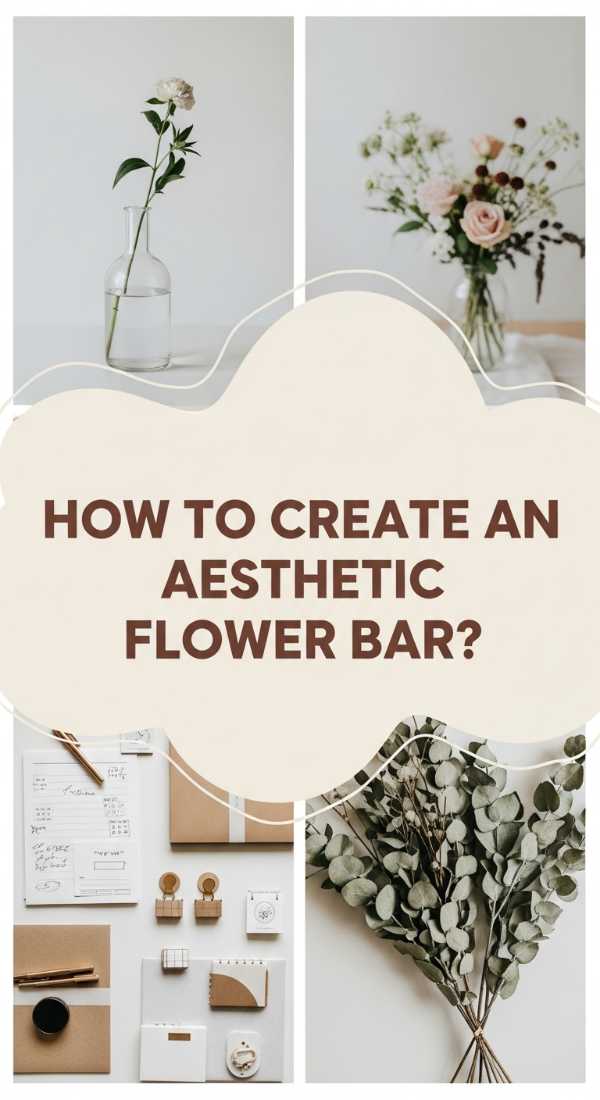 How To Create An Aesthetic Flower Bar For A Pinterest Worthy Event 69f07ee2c5db2