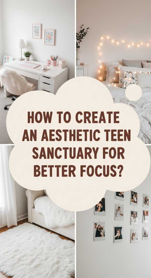 How To Create An Aesthetic Teen Sanctuary For Better Focus 69f232d9a3b0b