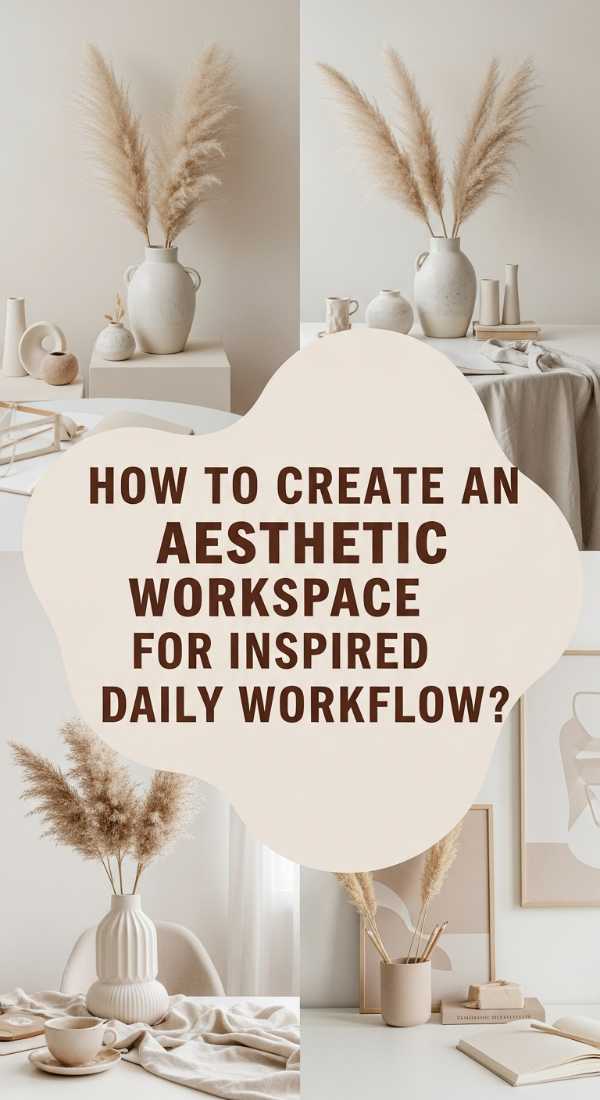 How To Create An Aesthetic Workspace For Inspired Daily Workflow 69e4b91aadfeb
