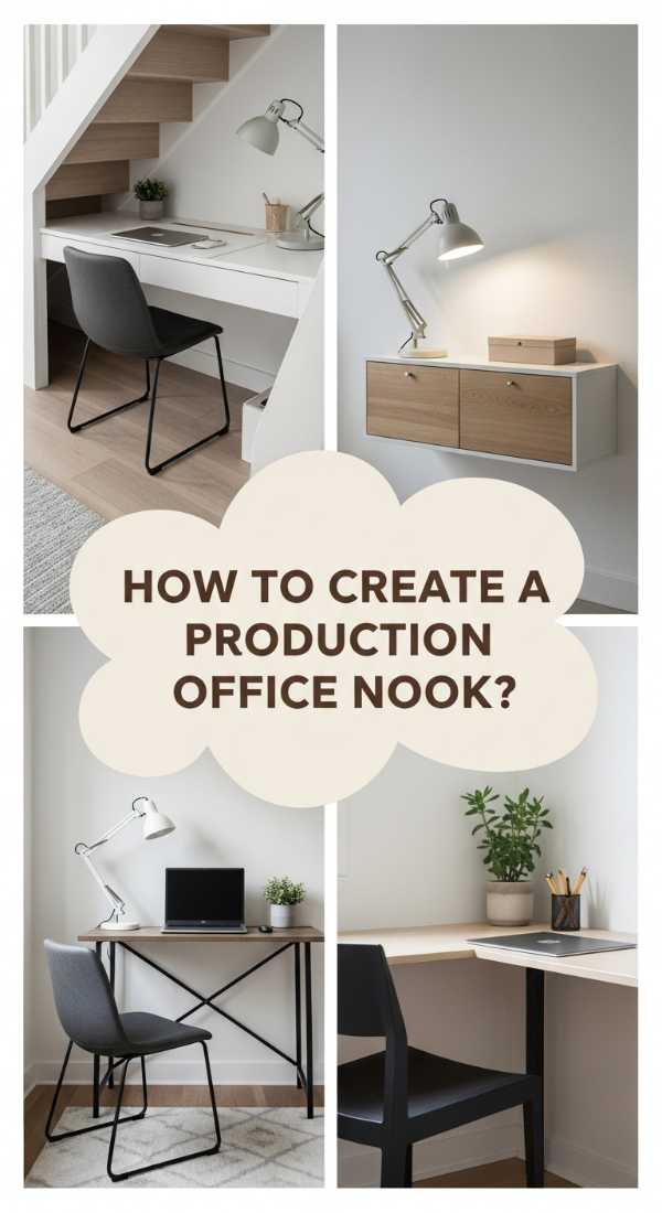 How to Create an Office Nook for Maximum Productivity in Tiny Spaces