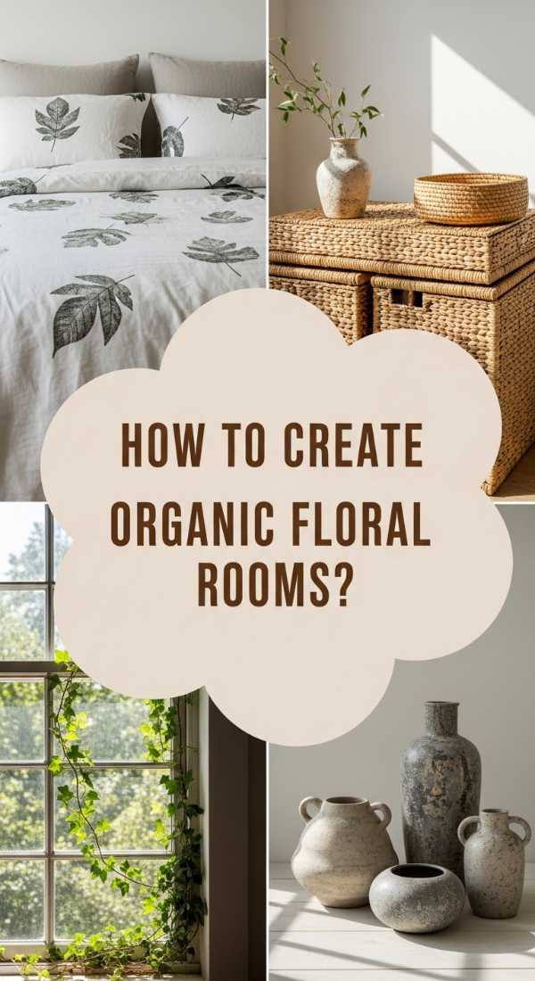 How To Create An Organic Floral Bedroom For Natural Harmony 69f2f4e582c8f