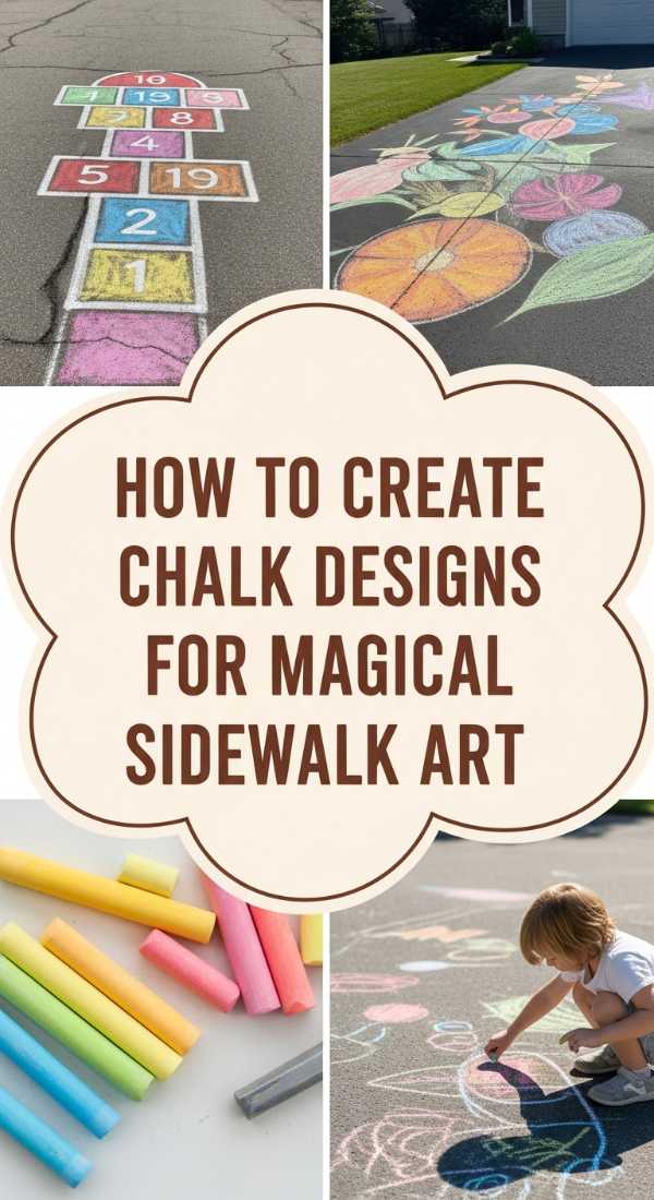 How To Create Chalk Designs For Magical Sidewalk Play 69f2f5034d5f8