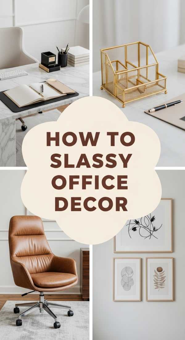 How to Create Classy Office Decor for Professional Success