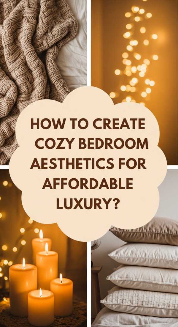 How To Create Cozy Bedroom Aesthetics For Affordable Luxury 69e3243f2a4a0