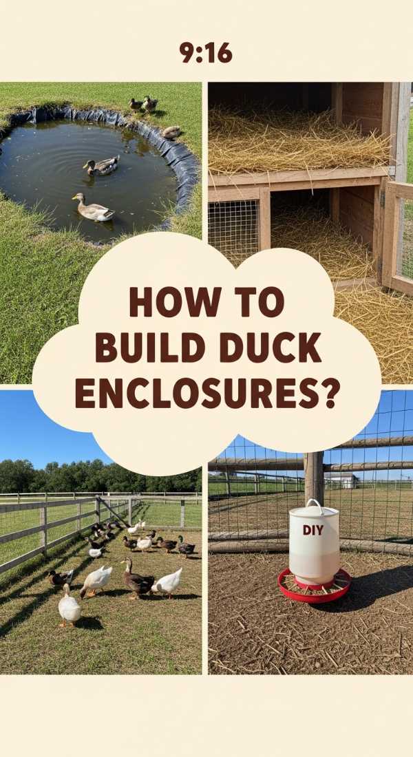 How To Create Diy Duck Enclosure Ideas For Happy Backyard Pets 69ef122cb306d