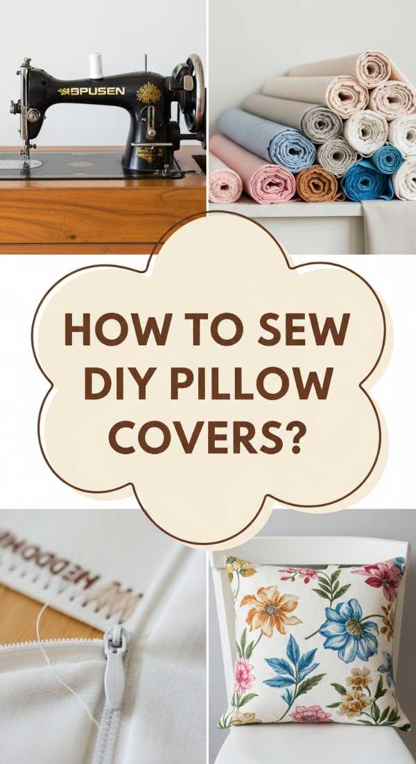 How To Create Diy Pillow Covers For A Custom Home Look 69ecb05dbbc14