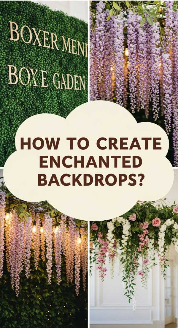 How To Create Enchanted Garden Backdrops For Magical Party Memories 69eb42c4b8801