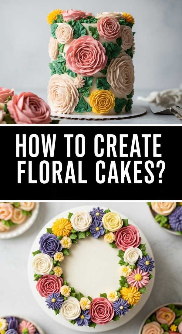How To Create Floral Cakes 69df8f6316989