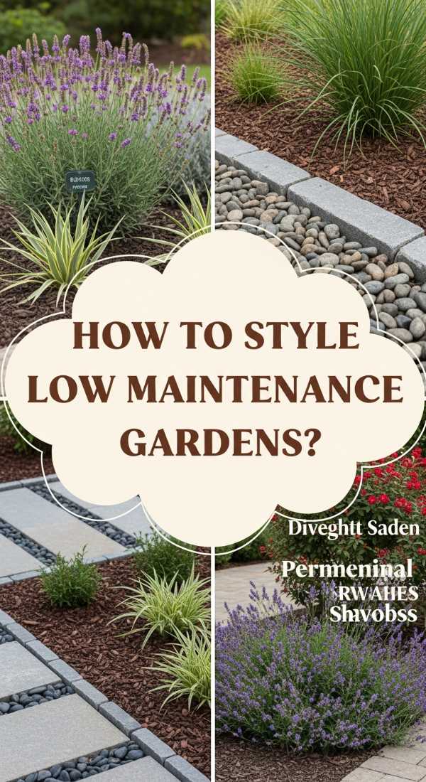 How To Create Low Maintenance Flower Beds For Effortless Beauty 69f238a55773b