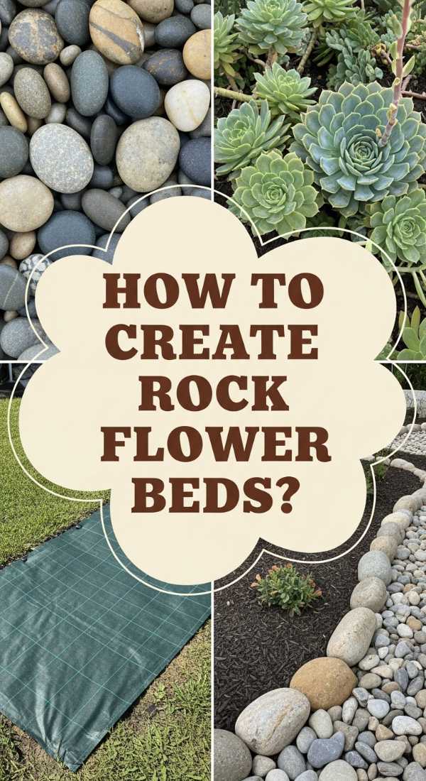 How To Create Low Maintenance Rock Flower Beds For Effortless Beauty 69f0820fa8066