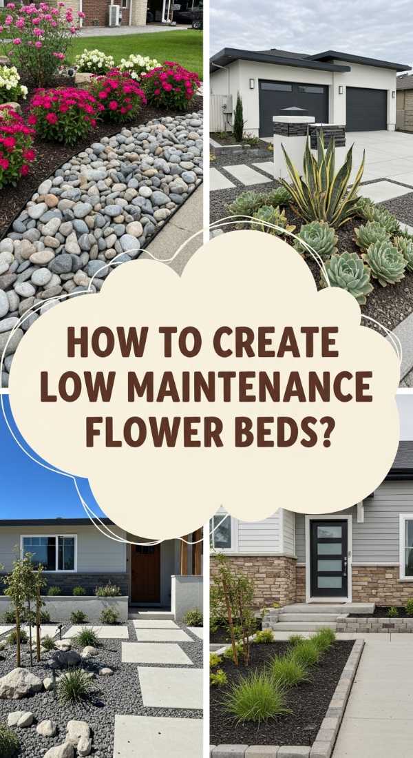 How To Create Low Maintenance Rock Flower Beds For Stress Free Beauty 69f238a1bc8e1