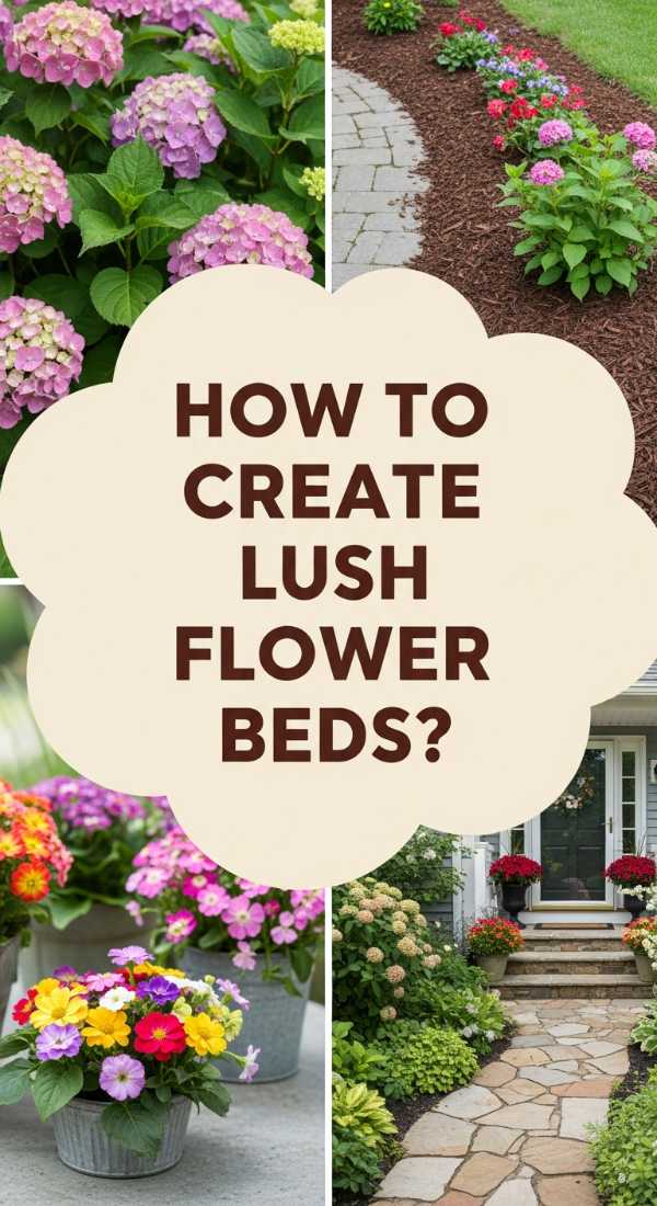 How To Create Lush Flower Beds For A Stunning Front Entrance 69f08202df5a1