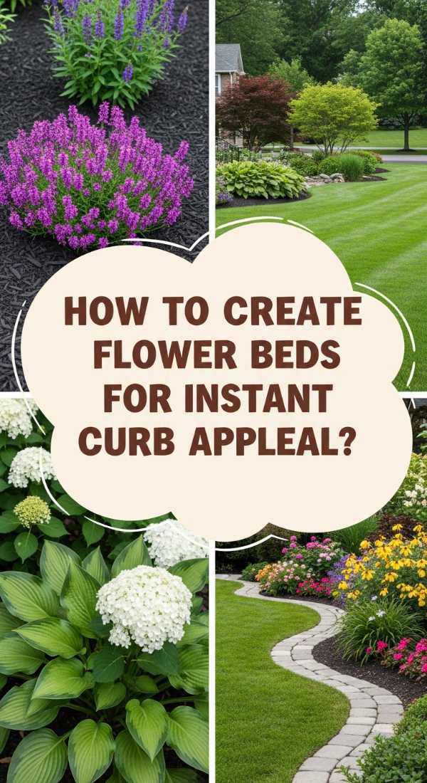 How To Create Lush Front Yard Flower Beds For Instant Curb Appeal 69edfde034440
