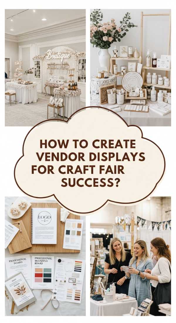 How To Create Professional Vendor Displays For Craft Fair Success 69f232f1809bc