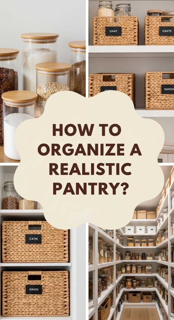 How To Create Realistic Pantry Organization For A Stress Free Kitchen 69ef173a7f962
