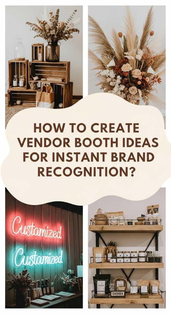 How To Create Vendor Booth Ideas For Instant Brand Recognition 69f23511a446f