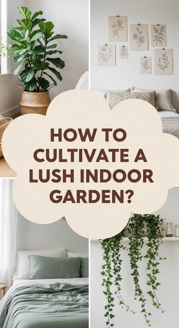 How To Cultivate A Lush Indoor Garden For Refreshing Mornings 69e3256d82a51