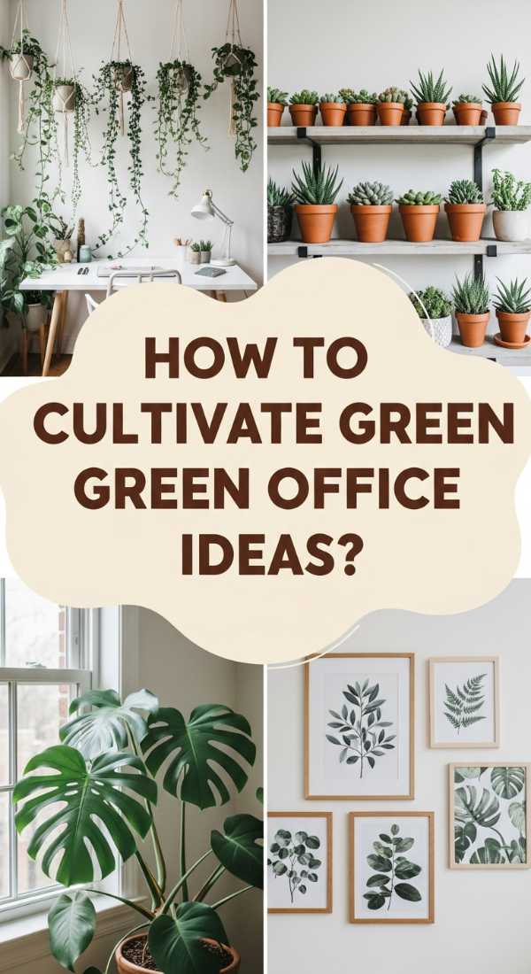 How To Cultivate Green Office Ideas For A Breath Of Fresh Air 69e724571e3a3