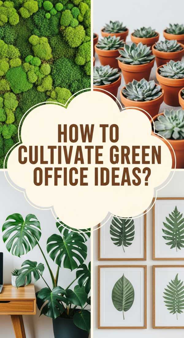 How to Cultivate Green Office Ideas for a Refreshing Workspace