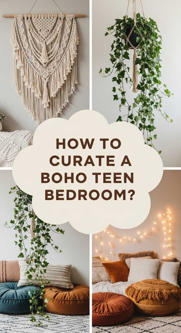 How To Curate A Boho Teen Bedroom For Artistic Expression 69edfc18bf590