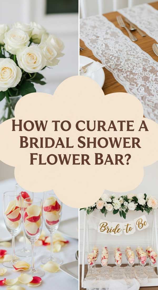 How To Curate A Bridal Shower Flower Bar For A Whimsical Wedding Vibe 69f08207deb42