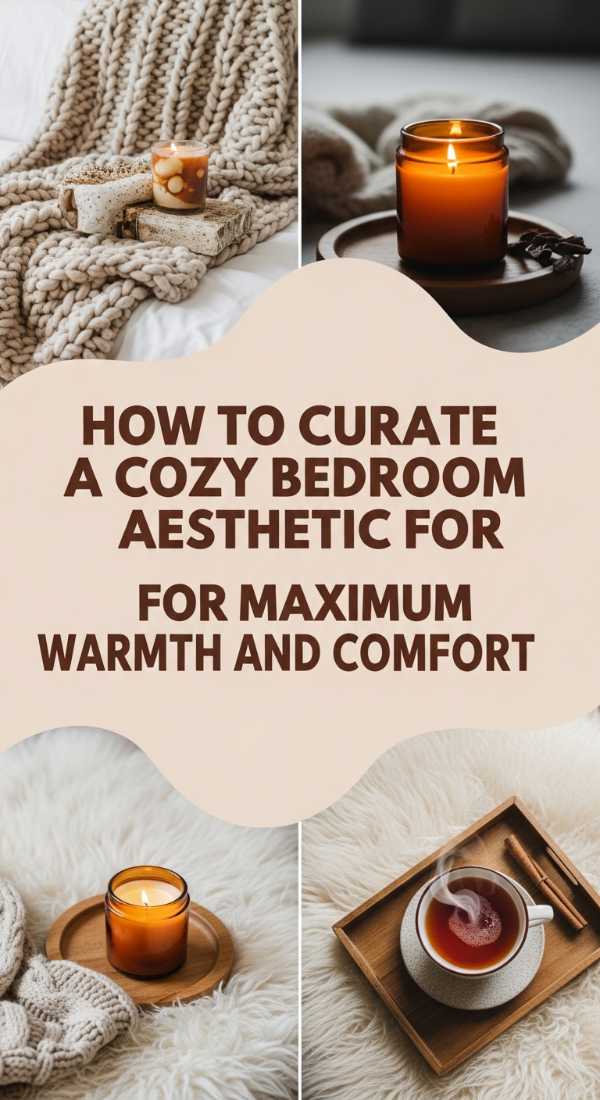 How To Curate A Cozy Bedroom Aesthetic For Maximum Warmth And Comfort 69e4bf416dae9